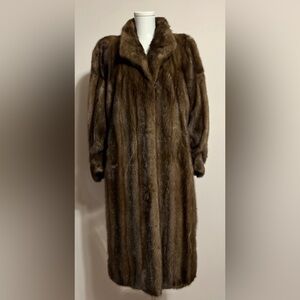 Dior Rich Brown Mink Fur Coat